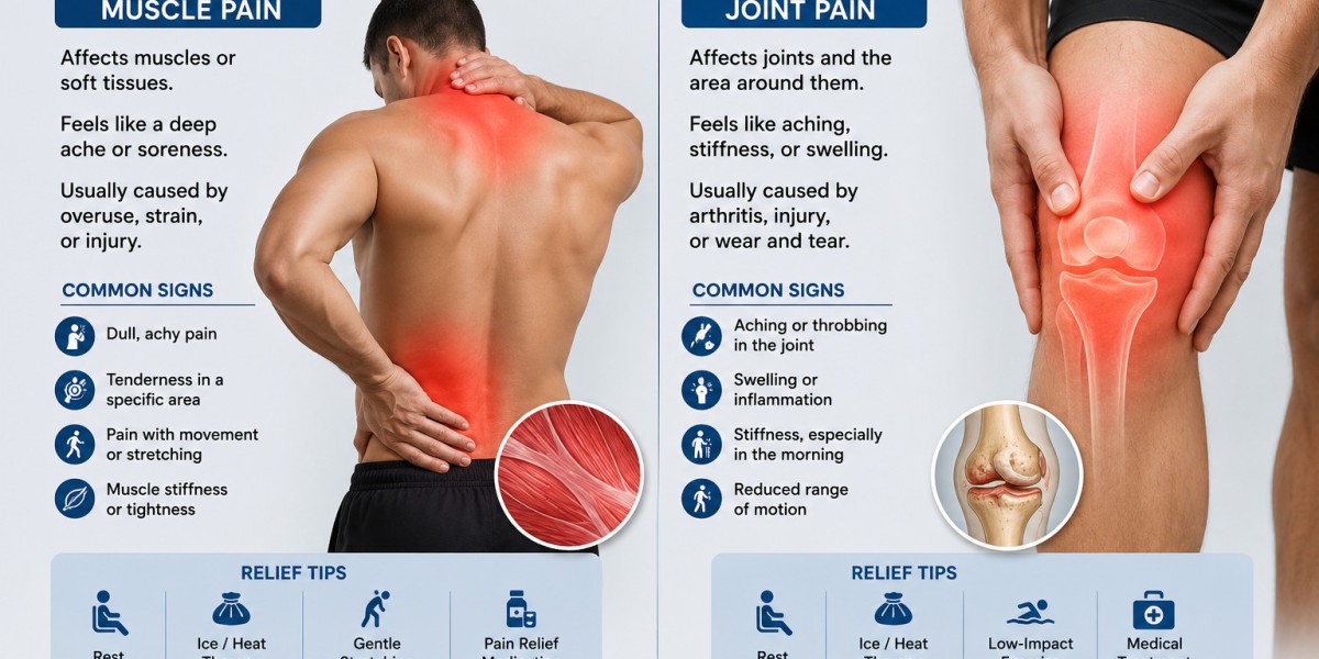 Muscle Pain and Joint Pain Relief for Better Movement