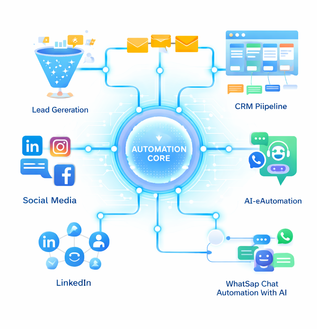 AI Marketing & Sales Automation Workflow - Gen6 Intelligence