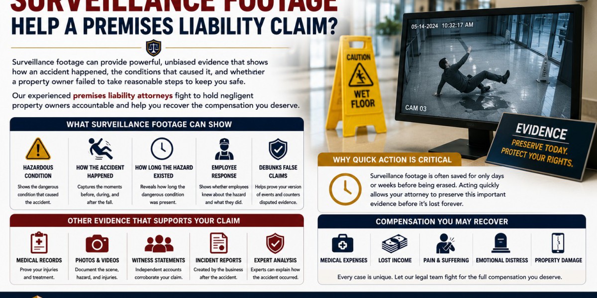 How Can Surveillance Footage Help a Premises Liability Claim?
