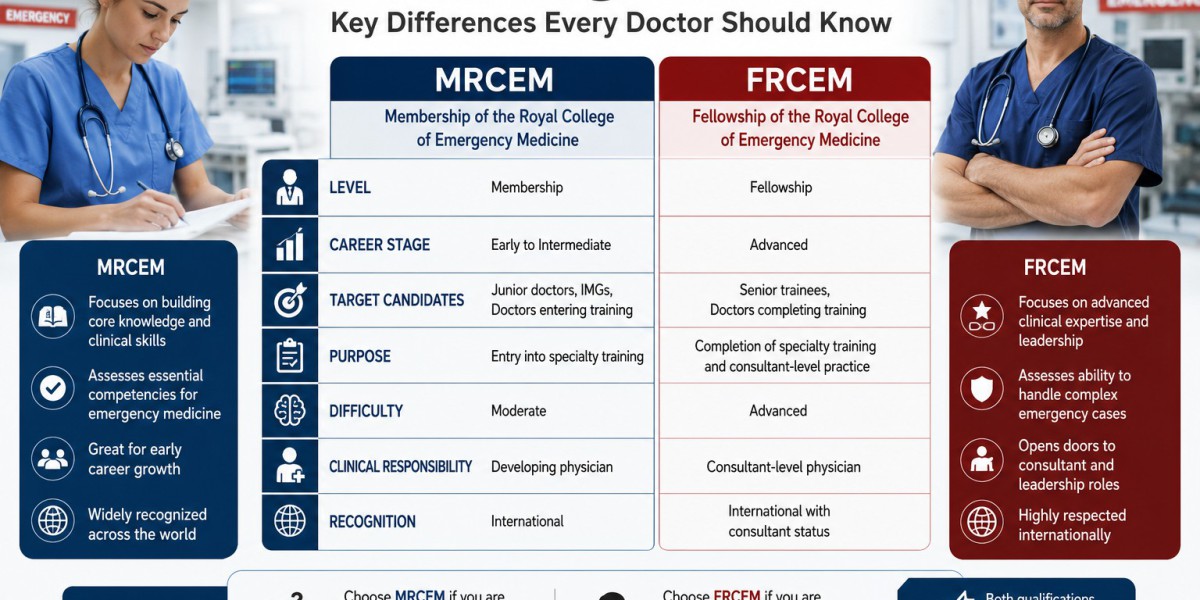 MRCEM vs FRCEM: Key Differences Every Doctor Should Know