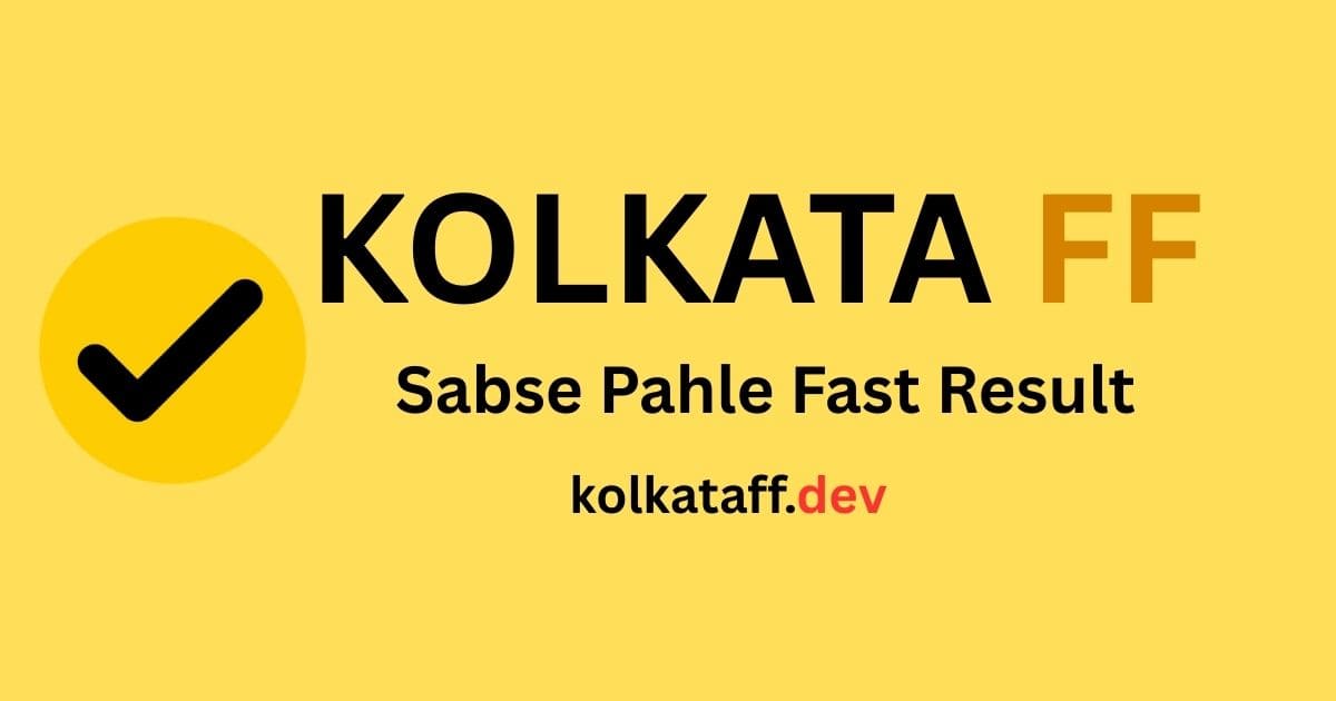 Kolkata FF Result Today❤️ (8 August 2026) Fatafat Tips, Chart