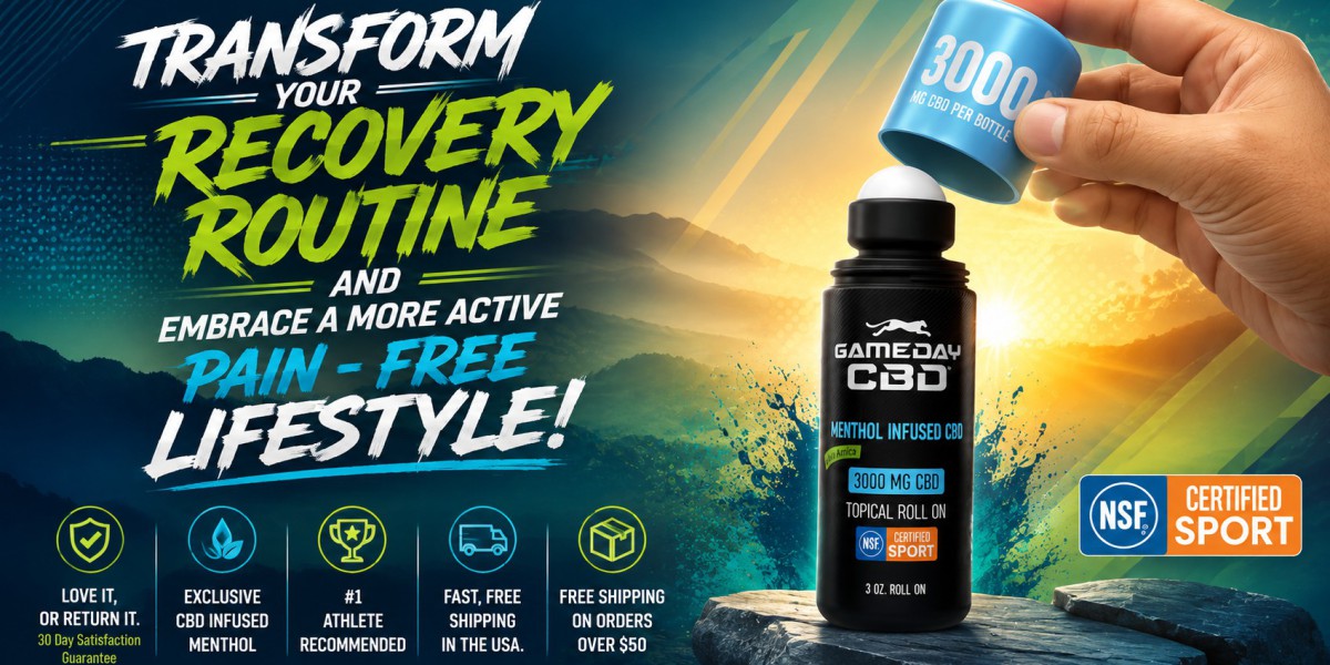 Why Choose Gameday CBD for a Convenient CBD Roll On?